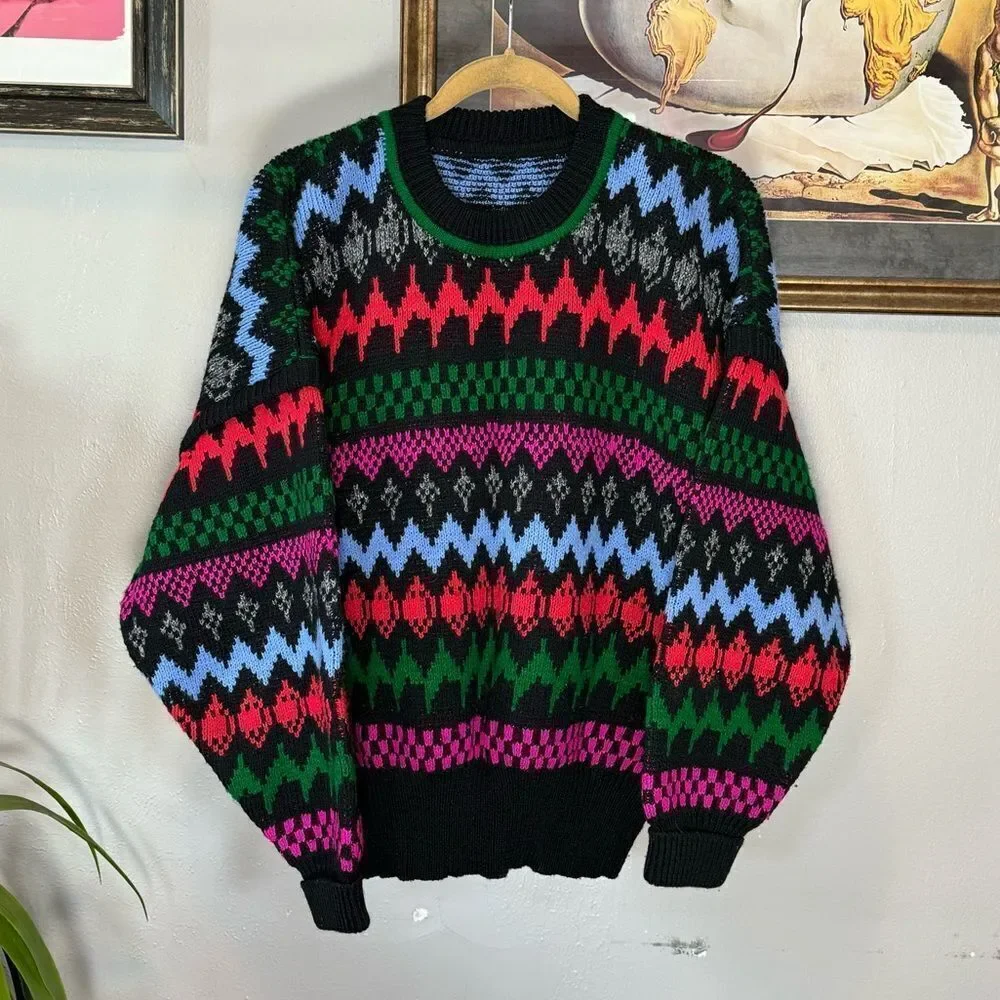 Vintage Colorful Sweater